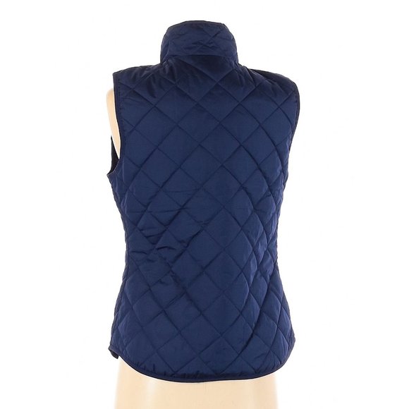 Old Navy Quilted Puffer Vest in Navy BNWOT - Picture 5 of 5